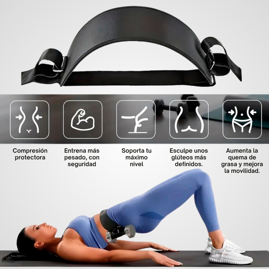 Miniatura 4 de CINTURÓN FITNESS AJUSTABLE CON HEBILLA